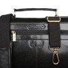 Кожаный портфель Ashwood Leather Gareth black